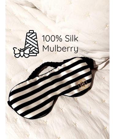 Luxury 100% Mulberry Silk Oversized Blackout Eyemask | Beautiful Gift Box Presentation - Buy Online on GoSupps.com