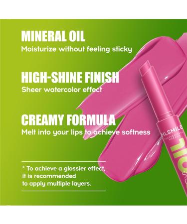 Shop 3 Colors Butter Gloss Lip Oil - Tinted Plumping Hydrating Lipstick & Long Lasting Lip Balm Set | International Shipping - Buy Online on GoSupps.com