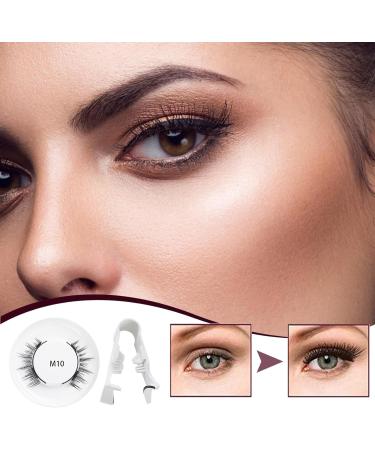 Magnetic Lashes with Applicator Reusable Magnetic Eyelashes Natural Look Magnetic Eyelashes without Eyeliner No Glue Needed Eyelashes Magnetic Easy to Wear and Remove for Women Adults Girls - Buy Online on GoSupps.com