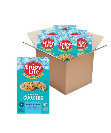 Enjoy Life Foods Handcrafted Crunchy Cookies Chocolate Chip 6.3 oz (179 g)