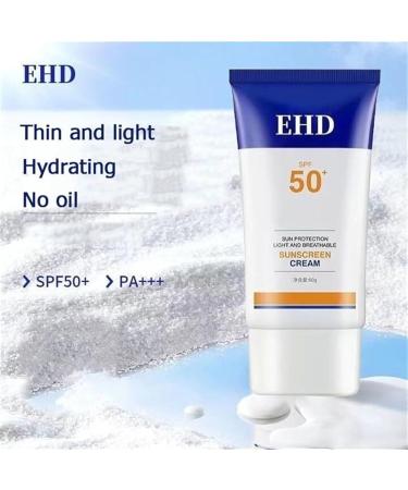 Kirposh Ehd Sunscreen EHD Sunscreen Cream Ehd Sunscreen Spf 50 Sunscreen For Face Face Sunscreen Moisturizer Daily Uv Defense Sunscreen No Sticky Feeling Color 1pcs - Buy Online on GoSupps.com