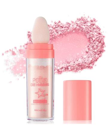 Ofanyia Highlighter Powder Stick Polvo de Hadas Highlight Patting Powder Body Brighte Shimmer Threee Dimensional Sparkle Patting Powder For Face Eyes Lips Hair Body Glow Makeup 9 G (1 SPACK)