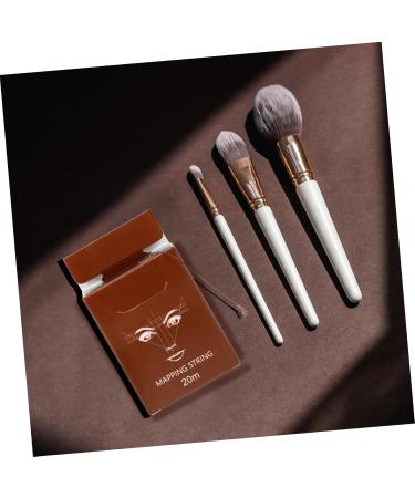 PAMINGONO 1 Box String Ruler Eyebrow Locating Ruler Eyebrow Liner Light Brown Ink Line - Buy Online on GoSupps.com