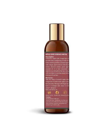 Apple Cider Vinegar Hair Oil for Dry Damaged Hair - Boost Shine & Growth | 100 ml Natural Hair Treatment - Buy Online on GoSupps.com