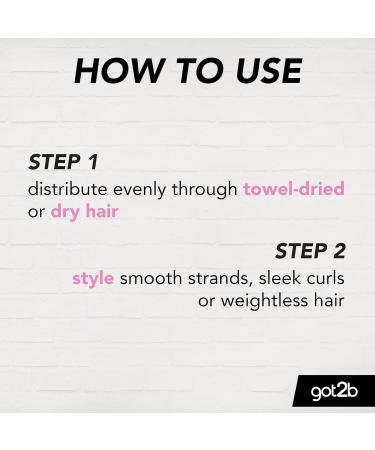 Got2b Smooth Operator Anti-Frizz Hair Lotion 200ml | Vegan | Up To 230 C Heat Protection | Frizz Control for Silky Smooth Hair - Buy Online on GoSupps.com