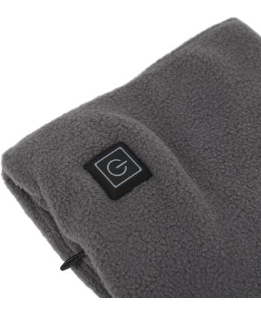 Adjustable Heating Cushions for Neck | Electric Neck Wrap Scarf with 3 Temperatures | USB Heating Wrap for Camping & Sports - Gray - Buy Online on GoSupps.com