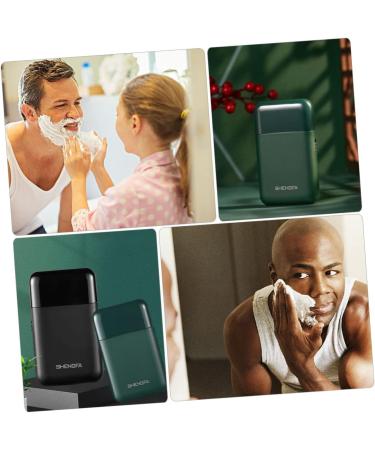 Buy Men's Mini Electric Razor & Beard Trimmer Set - Rechargeable Beard Clipper for Precision Grooming - Buy Online on GoSupps.com