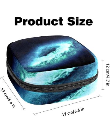 Galaxy Space Nebula Sanitary Napkin Storage Bag | Portable Period Pouch for Women & Teens | Menstrual Cup & Breastfeeding Insert Holder - Buy Online on GoSupps.com