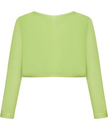Bonny Billy Girls Knitted Cotton Bolero Shrug Cardigan - Green (3-4 Years) - Buy Online on GoSupps.com