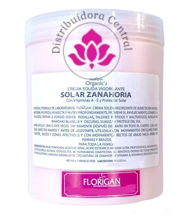 Florigan Invigorating Face & Body After Sun Solid Cream - Solar Zanahoria Vitamin A & E Infused 600g - Best for Skin Hydration & Sun Care - Buy Online on GoSupps.com