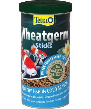 Tetra Pond Wheaterm Sticks - Fiber-Rich Fish Feed for Pond Fish Ideal for Cool Water 200g Can - Buy Online on GoSupps.com