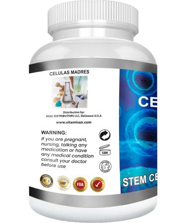 VITAMISAN 4 Celulas Madres Stemcells AFA Blue Green Algae Anti-Aging 240 Capsules - Buy Online on GoSupps.com