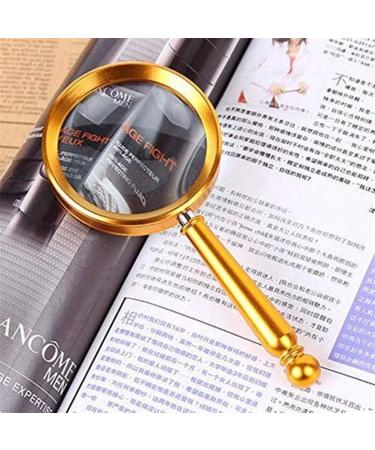 Glass Magnification Tool Loupe Glass - Zinc Alloy Handheld HD Reading Magnifier Loupe Made in China - Buy Online on GoSupps.com