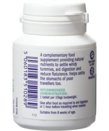 Dorwest Herbs Digestive Supplement Tablets for Dogs and Cats 100 Tablets - Buy Online on GoSupps.com