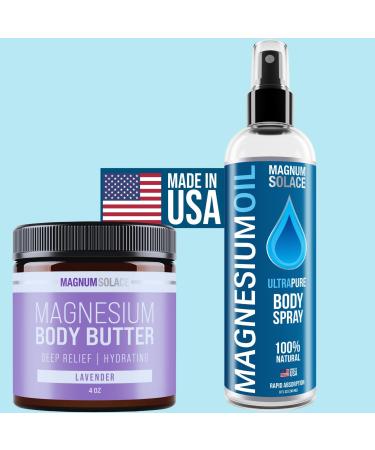 Magnesium Spray and Magnesium Body Butter Cream