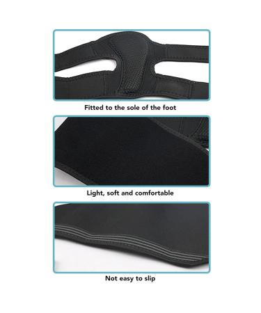 Adjustable Foot Drop Brace for Left Foot | Strong Support & Comfort for Plantar Fasciitis | Friction Reduction - Buy Online on GoSupps.com