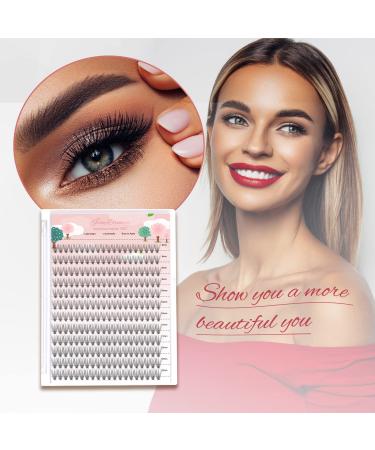 20D Volume Cluster Lash Extensions 240pcs | C Curl 0.07mm Thickness | 10-14mm Mix Lengths | Individual Cluster Lashes for Underlash Application - Buy Online on GoSupps.com