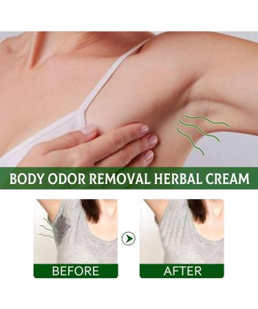 EXQST Herbal Body Odor Cream Underarm Care Deodorant Herbal Cream Natural Deodorizer Eliminates and Prevents Odors - Buy Online on GoSupps.com