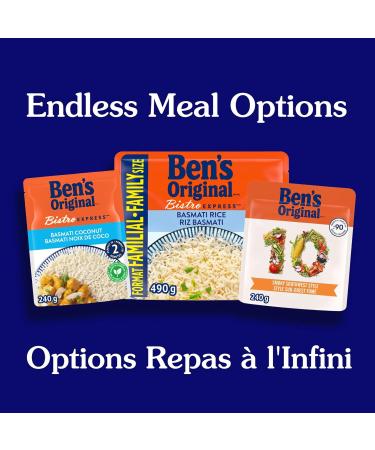 BEN'S ORIGINAL BISTRO EXPRESS Basmati Coconut Flavoured Rice Side Dish 240g Pouch Basmati Coconut 1 - Buy Online on GoSupps.com