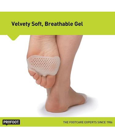 PROFOOT Inter-Metatarsal Pads - Neuroma Ball of Foot Cushions | Foot Pain Relief for Women & Men | Reduce Tingling & Burning | Shock-Absorbing & Breathable | 1 Pair - Buy Online on GoSupps.com