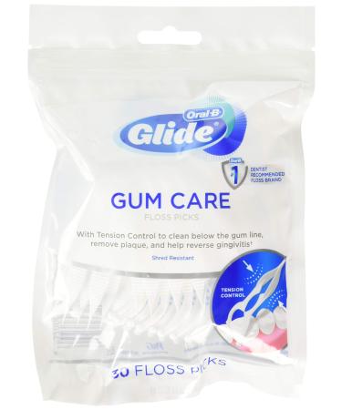 Glide Pro-Health Advanced Floss Picks 30 Ea,30 Count (Pack of 2)