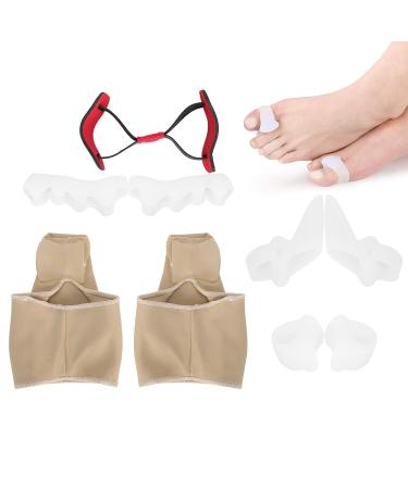 Bunion Corrector Kit | Foot Hallux Valgus Corrector with Toe Separators - High Elasticity - Buy Online on GoSupps.com