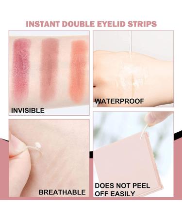 480pcs Invisible Eyelid Lift Stripes - Double-Sided Adhesive Tape for Natural Eye Lift | Slide Stripes Loophola Tapes Eyelid Lifting Stripes - Buy Online on GoSupps.com