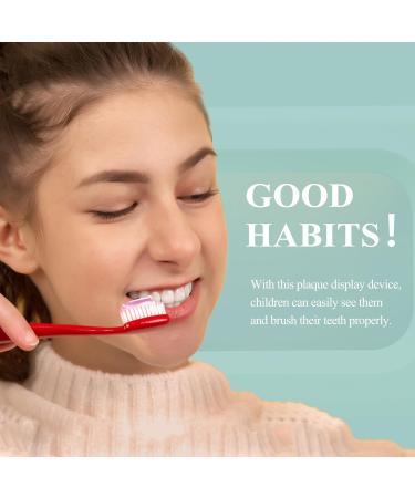 Plaque Disclosing Indicator - Portable Dental Monitor for Kids & Adults | Improve Oral Hygiene & Brushing Habits - Purple - Buy Online on GoSupps.com