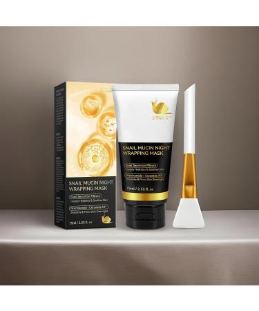 Overnight Masque 75ml Night Mask For Face Brightening Clay Moisturizing Gel For Night Sleep Post Workout Travel & Daily Use - Buy Online on GoSupps.com