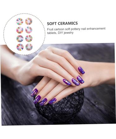 FOMIYES 32 Boxes Soft Pottery Decor Nail Accessories Fruit DIY Polymer Slices Resin Charms for Crafts Jewels for Nails Craft Making Patch Manicure Patch Polymer Clay Patch Bulk Assorted 3D - Buy Online on GoSupps.com