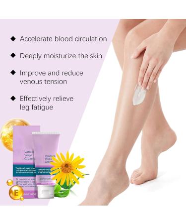 SLXYYYHW Calming Cream for Legs Anti-Varicose Veins Treatment for Legs Vitamin K Cream Miracle Cream for Varicose Veins Cream for Varicose Veins - Buy Online on GoSupps.com
