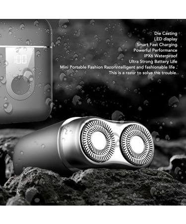Buy Powerful Mini Beard Clipper | Type C Charging Pocket Size Grooming Tool for Adults - Black - Buy Online on GoSupps.com