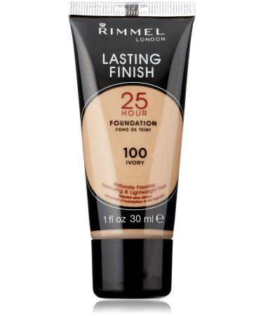 Rimmel Lasting Finish 25 Hour Liquid Foundation Ivory  1 Ounce
