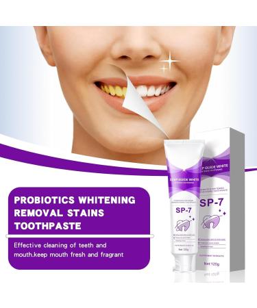 SP-7 Probiotic Whitening Toothpaste - Advanced Whitening & Oral Health (1 Pcs) - International Shipping Available - Buy Online on GoSupps.com