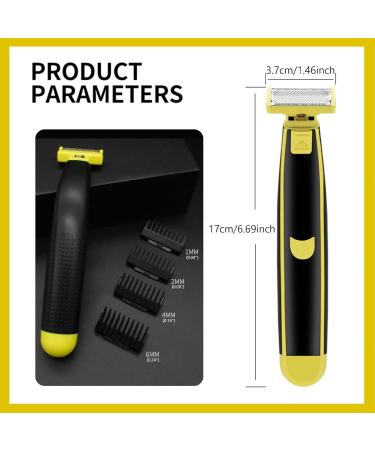 Buy Waterproof Electric Shaver for Men & Women - USB Rechargeable Wet/Dry Facial & Body Trimmer - Buy Online on GoSupps.com