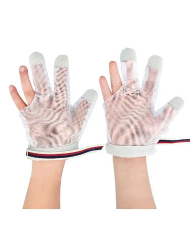 Thumb Sucking Stop for Kids Comfortable and Breathable Thumb Sucking Guard Thumb Guard for Stop Thumb Sucking Stop Nail Biting Sucking Thumbs and Fingers | for Ages 6Months-7Years Old (L)