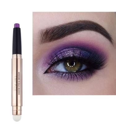 Lucoss double-sided eyeshadow pencil-Eyeshadow Stick Highlighter Lijud shadow shimmering and matter eyeliner-pin gift for girls and women (A8)