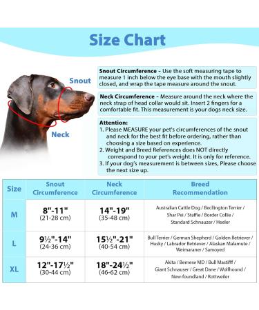 Shop Barkeless Soft Dog Collar - Padded No Pull Muzzle for Training - Adjustable for Medium & Large Dogs (Snout 9.5-14) - Buy Online on GoSupps.com