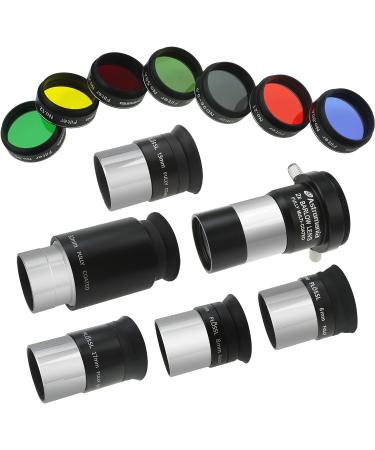 Astromania 1.25" Eyepiece and Filter Kit Deluxe Version - Truly an Instant observing kit  and Represents an Incredible Value Over Buying Even a Few of The Items Individually - Buy Online on GoSupps.com
