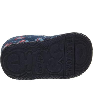 Chicco Unisex Kid's Polacchino Taxo Polish Slipper - Blue Space Designs - Size 4 UK - Buy Online on GoSupps.com