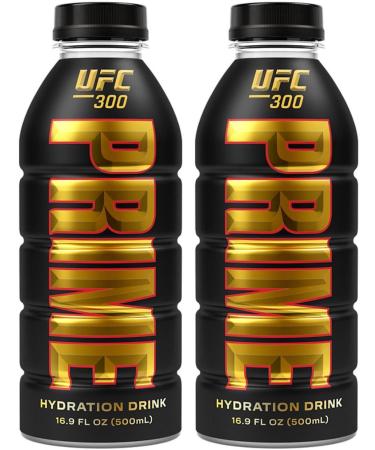 Blissify Prime Hydration Drink UFC 300 Edition - (Pack of 2) - Limited Edition - 500ml - Imported
