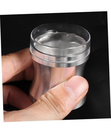 DOITOOL 2 Sets Silicone Nail Art Stamp Gel Nail Polishes Stampers for French Manicure Nail Polish Nail Stamp Kit Nail Art Tool Nail Kits Nail Tool Pointy Accessories Aluminum Alloy - Buy Online on GoSupps.com