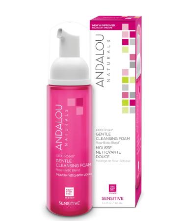 Andalou Naturals 1000 ROSES Gentle Cleansing Foam
