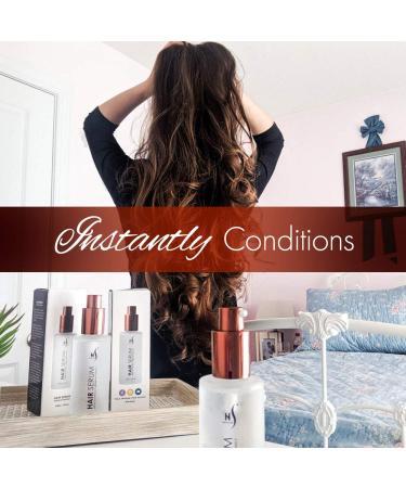 Herstyler Hair Repair Serum - Argan Oil, Vitamin E & Aloe Vera Serum for Frizz Control, Shine, and Straightening - 2 Fl Oz - Buy Online on GoSupps.com