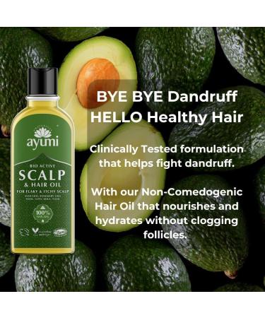Ayumi Bio Active Scalp & Hair Oil Nourishes & Moisturizes Follicles. Revitalizes Hair & Scalp Minimizes Itching & Reduces Dandruff 1 x 150ml - Buy Online on GoSupps.com