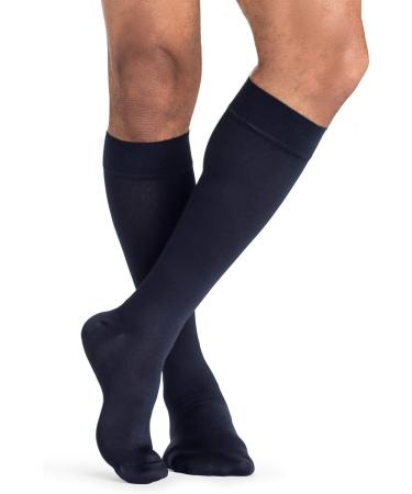 Buy SIGVARIS Men's Microfiber 820 Closed Toe Calf-High Socks 15-20mmHg - Black Medium Long | Premium Support & Comfort - International Shipping Available - Buy Online on GoSupps.com