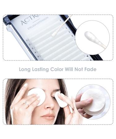 Colored 13mm White D Curl Easy Fan 0.07mm Eyelash Extensions - Self Premade Volume Lash Supplies - Buy Online on GoSupps.com