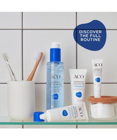 ACO Sensitive Balance Eye Cream - 24 Hour Hydration for Sensitive Skin | Dermatologist Tested Fragrance-Free Vegan & Cruelty-Free | .5 fl oz - Buy Online on GoSupps.com