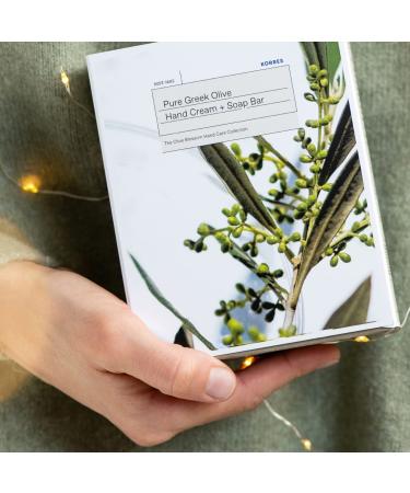 Corres Olive Blossom Hand Care Set - Vegan Hand Cream & Body Soap for Moisturized Hands | 200 ml - Buy Online on GoSupps.com