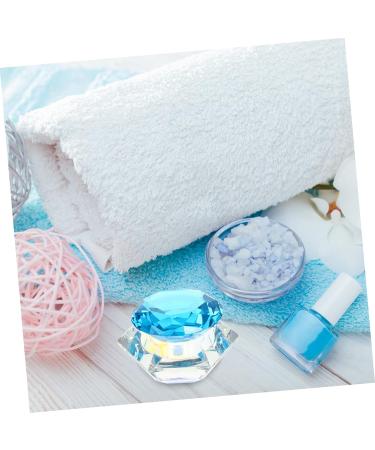 FRCOLOR 1pc nail art crystal cup crystal cup glassware mini dappen dish Nail art liquid cup nail art pen holder Liquid Powder Container nail liquid dish with cover plate crystal art glass 7.5x6cm Blue - Buy Online on GoSupps.com